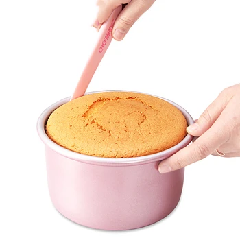 Почистване на Тортата Kinfe Хранително-вкусовата ABS Материал Нож За Стопяване на Розова Пръчка За Разбъркване Инструмент За Торта Печене Форма За Печене за Еднократна Употреба Изображение 2