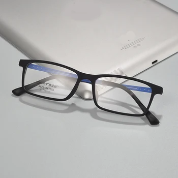 Рамки за Оптични Очила BCLEAR за Мъже и Жени, Титанов Гъвкави Крака с Пластмасова Предната Рамки TR-90, Рамки за Очила